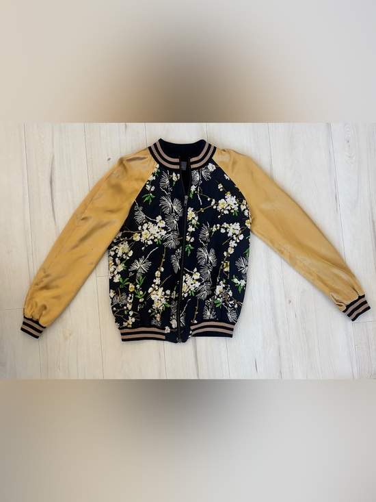 PJK Patterson J. Kincaid Jackets & Blazers - PJK Patterson J. Kincaid silk bomber jacket